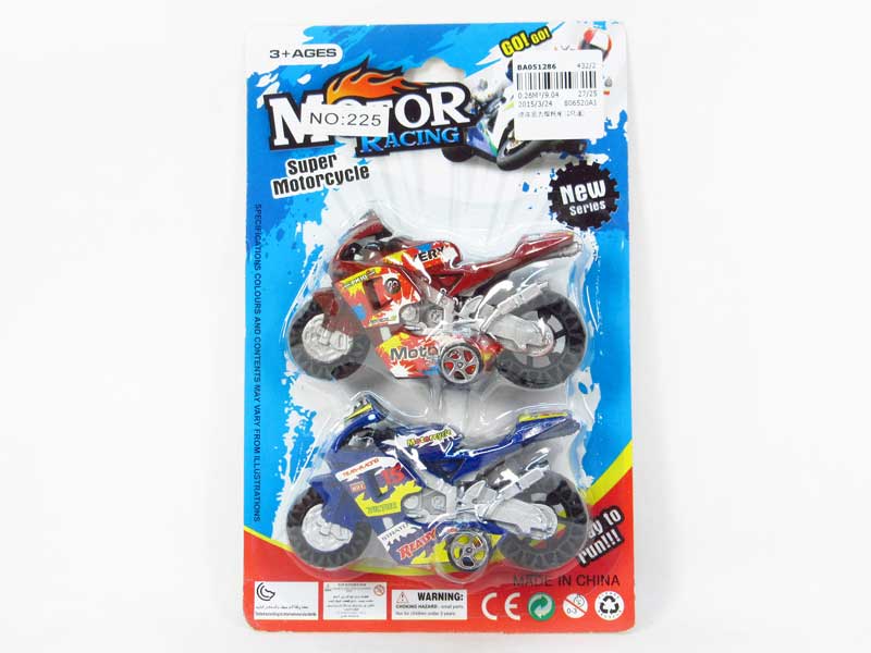 Pull Back Motorcycle(2in1) toys