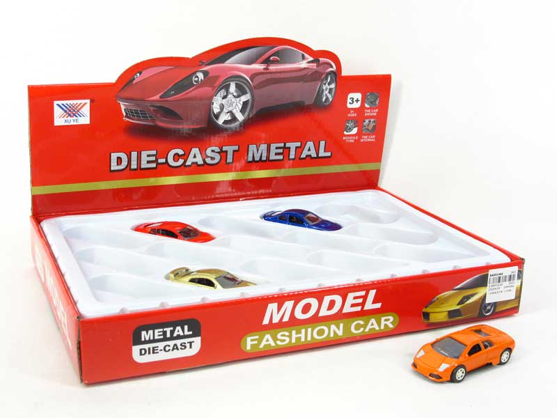 1:50 Die Cast Car Pull Back(15in1) toys