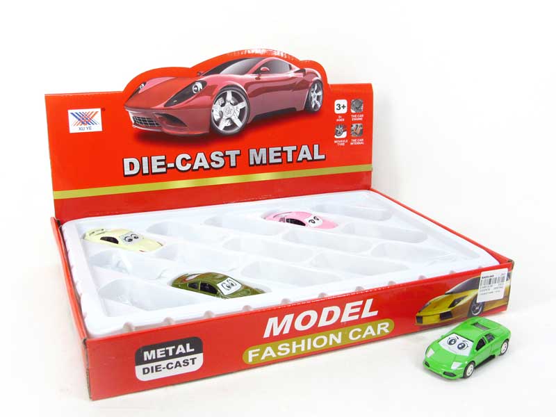 1:50 Die Cast Car Pull Back(15in1) toys
