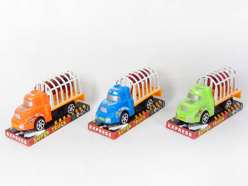 Pull Back Truck Tow Animal(3S3C) toys