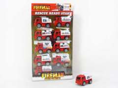 Pull Back Fire Engine(10in1)