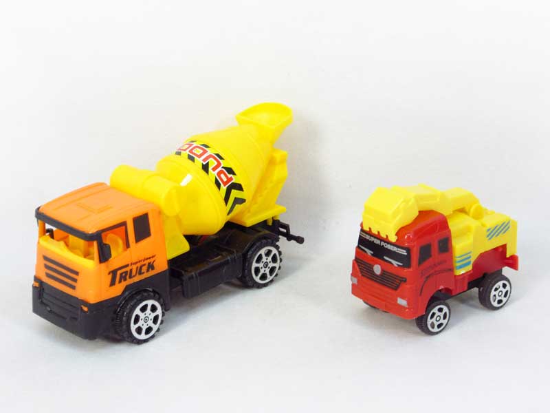 Pull Back Construction Truck & Free Wheel Construction Truck toys