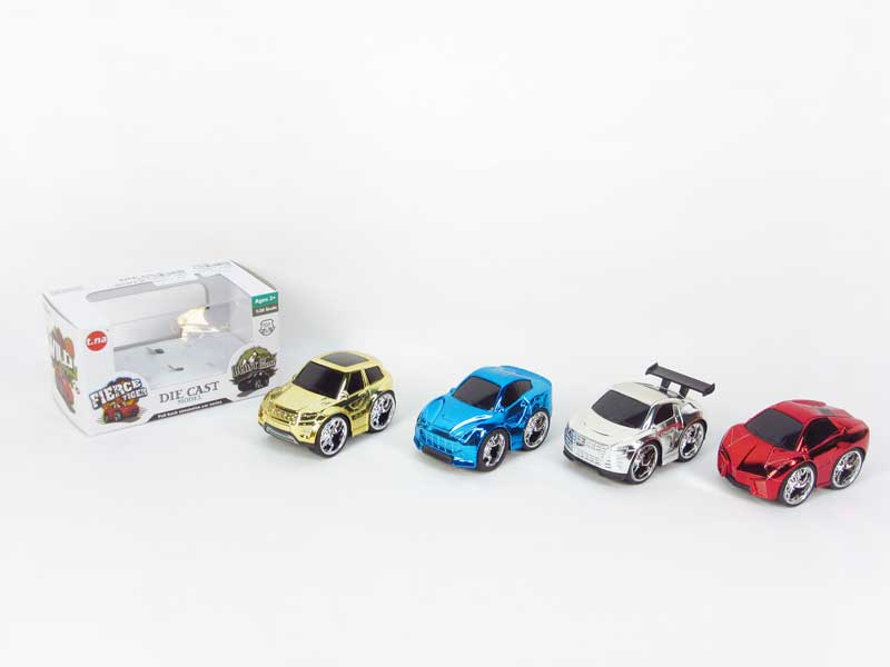 Metal Pull Back Car(4S4C) toys