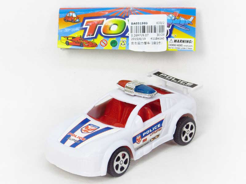 Pull Back Police Car(22SC) toys