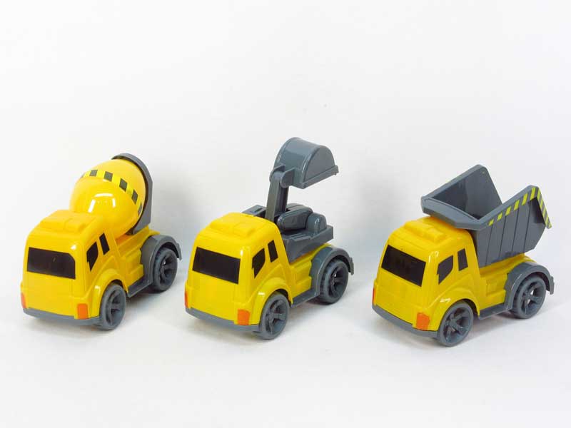 Pull Back Construction Truck(3S) toys