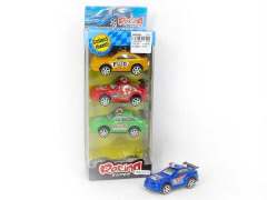 Pull Back Police Car(4in1) toys