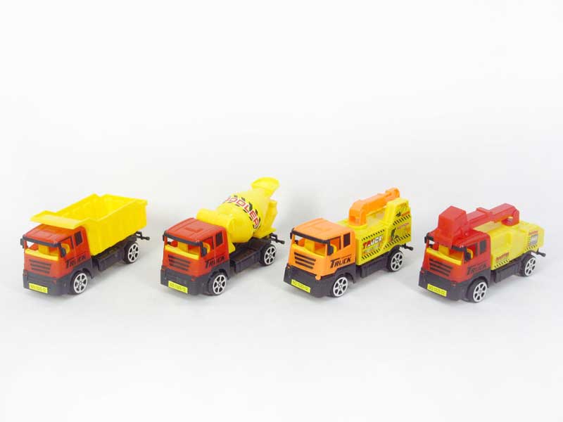 Pull Back Construction Car(4S) toys