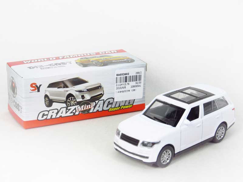 1:43 Die Cast Car Pull Back(2S) toys