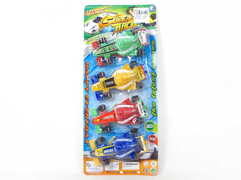 Pull Back Equaion Car(4in1) toys