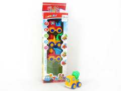 Pull Back Construction Truck(4in1) toys