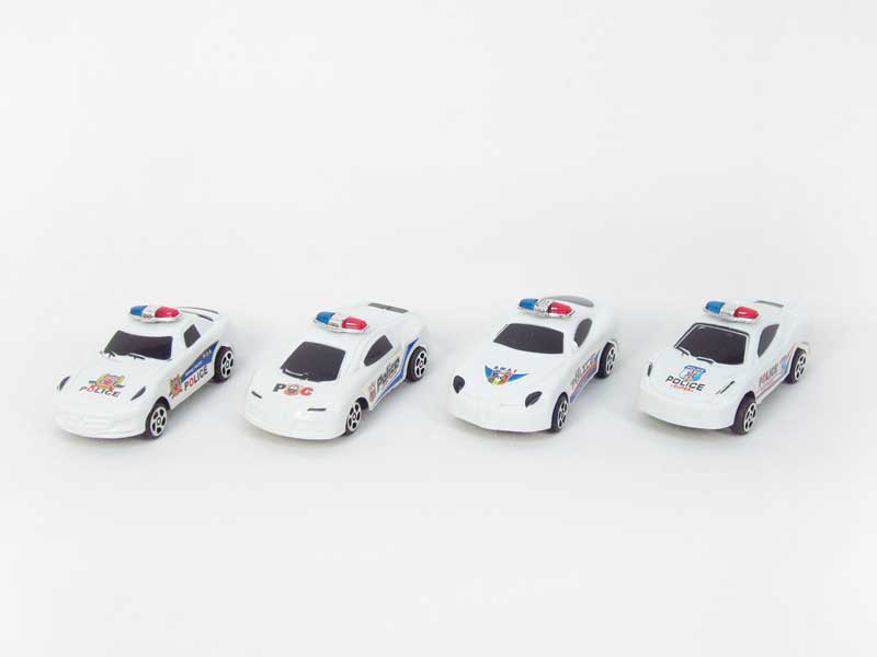 Pull Back Police Car(4in1) toys