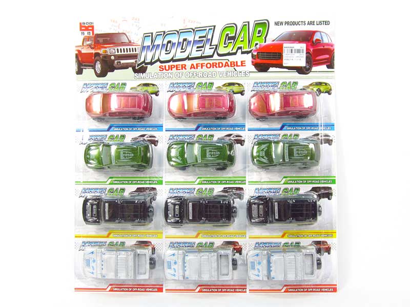 Pull Back Car（12in1） toys