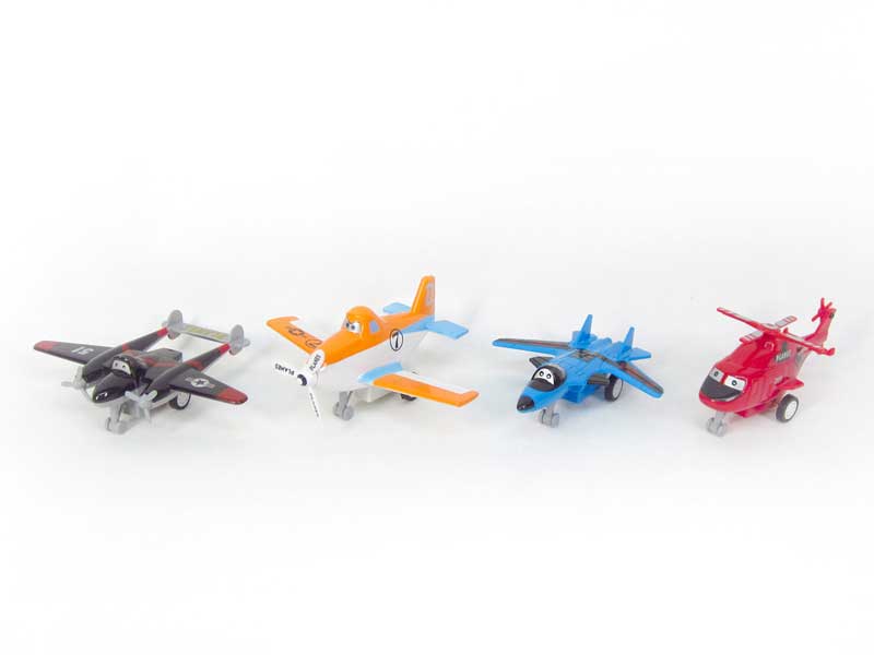 Pull Back Plane(4S) toys