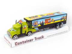 Pull Back Container Truck