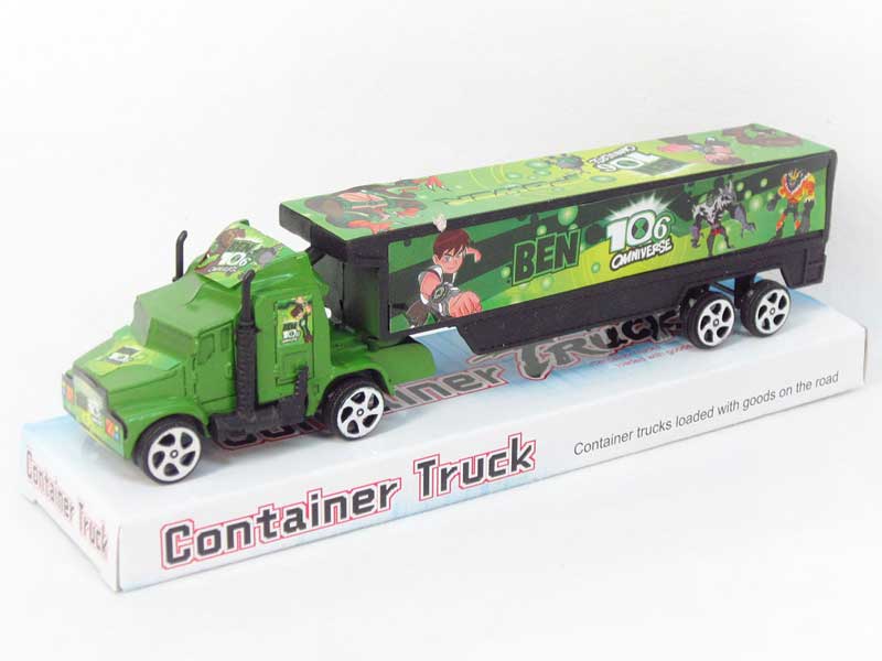 Pull Back Container Truck toys