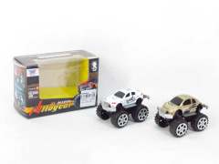 Die Cast Cross-country Car Pull Back(4S)
