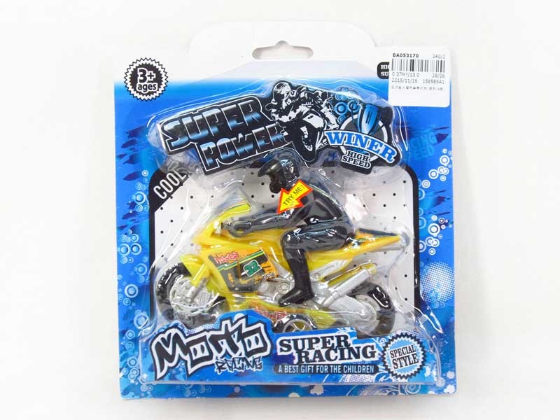 Pull Back Motorcycle W/L_M(4C0 toys