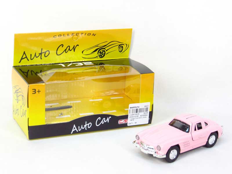 1:32 Die Cast Car Pull Back W/L_S(3S3C) toys