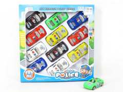 Pull Back Police Car(12in1)