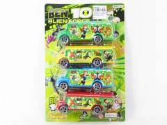 Pull Back School Bus(4in1)