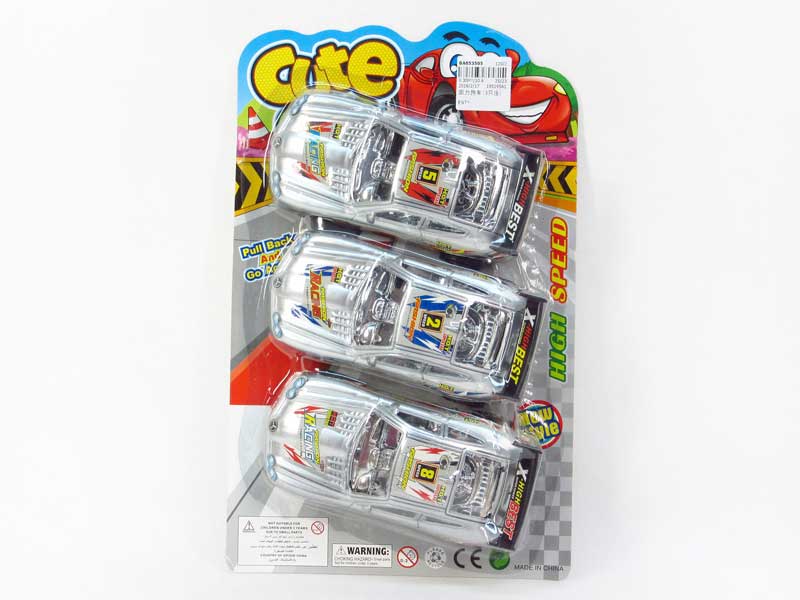 Pull Back Sports Car(3in1) toys