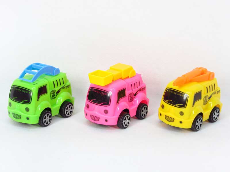 Pull Back Fire Engine(3S3C) toys