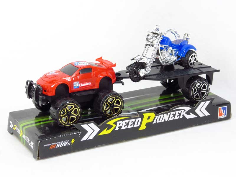 Pull Back Cross-country  Car(2S4C) toys