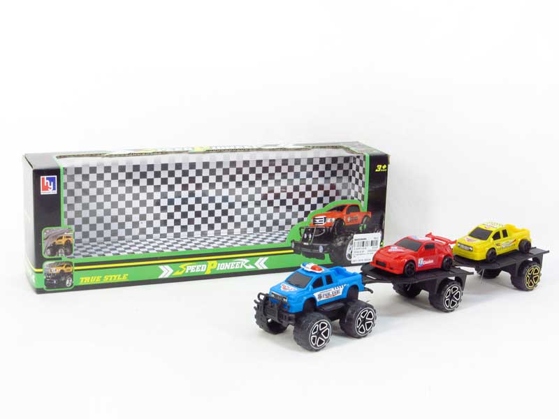 Pull Back Cross-country Police Car(2S4C) toys