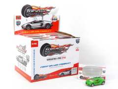 Die Cast Sports Car Pull Back(24in1)