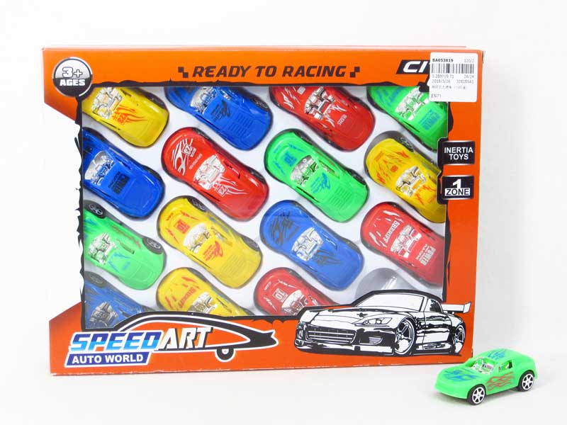 Pull Back Sports Car(16in1) toys