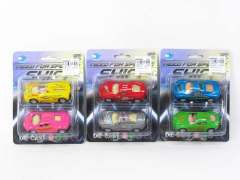 1:50 Die Cast Car Pull Back(3S)
