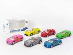 1:50 Die Cast Car Pull Back(6S)