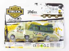 Pull Back Truck Tow Car(4C)