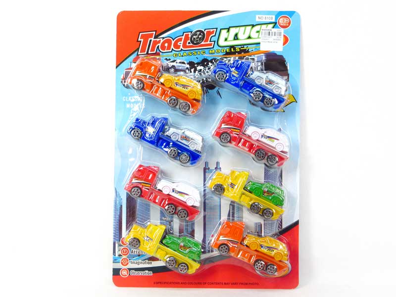 Pull Back Tow Truck(8in1) toys