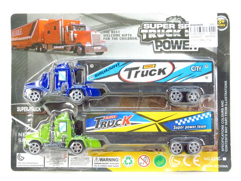 Pull Back Container(2in1) toys