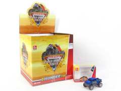 Die Cast Cross-country Car Pull Back(24in1)
