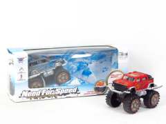 1:50 Die Cast Cross-country Car Pull Back(2in1)