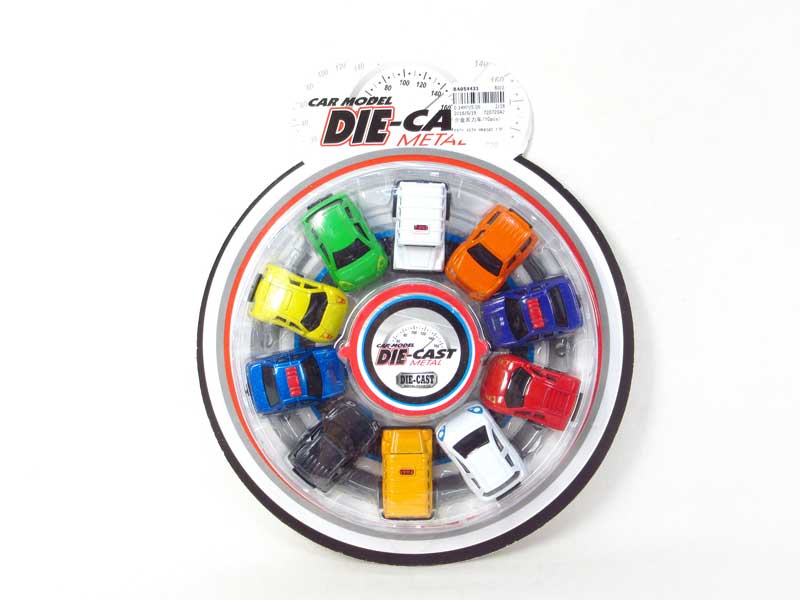 Die Cast Car Pull Back(10pcs) toys