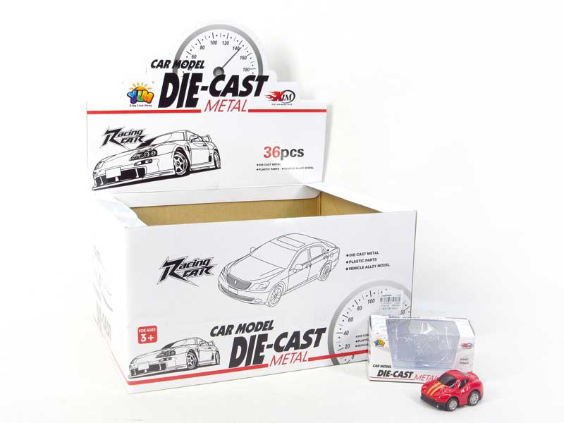 Die Cast Car Pull Back(36pcs) toys