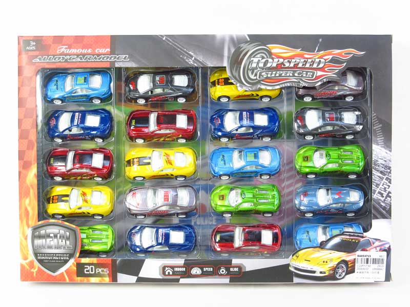 Die Cast Car Pull Back(20in1) toys