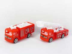 Pull Back Fire Engine Car(2S)