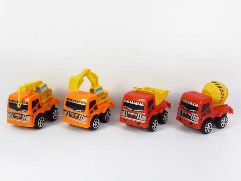 Pull Back Construction Truck(4S2C) toys