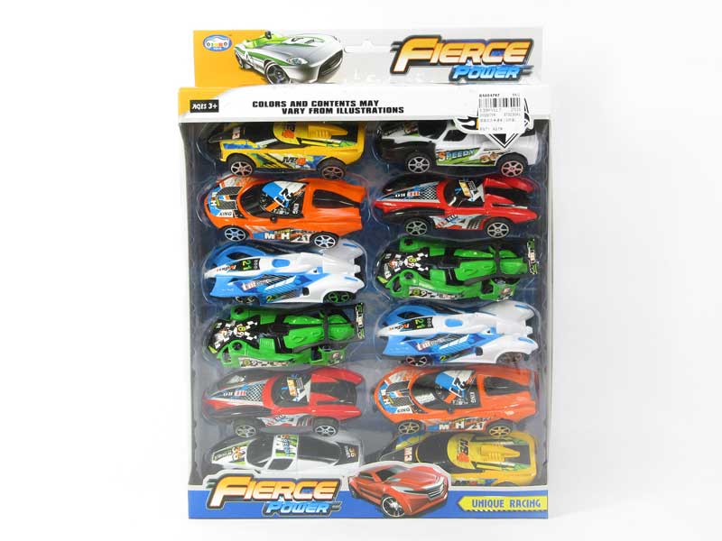 Pull Back Car（12in1） toys
