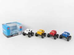 Die Cast Cross-country Car Pull Back(4S4C)