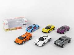 1:50 Die Cast Car Pull Back(6S)
