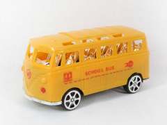 Pull Back Schoolbus