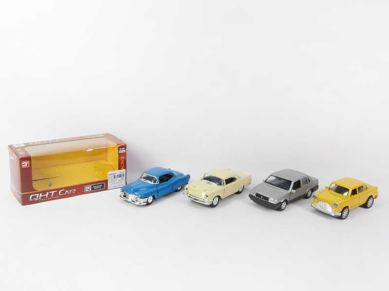 1:32 Die Cast Car Pull Back(4S) toys