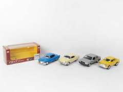 1:32 Die Cast Car Pull Back(4S)