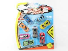 Die Cast Sports Car Pull Back(8in1)
