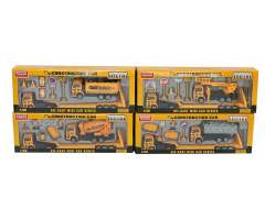 Die Cast Tow Truck Pull Back(4S)